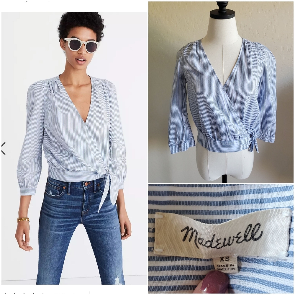 Madewell‎ Wrap Top XS
